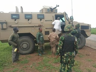 Nigerian Army OPHD Troops rescue provost and his son
